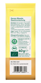 Garam Masala Indische Küche 40 g