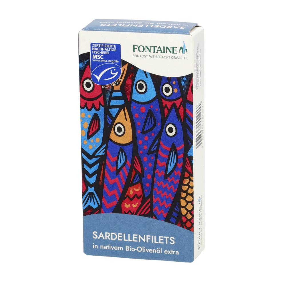 Sardellenfilets MSC in nativem Olivenöl 45 g