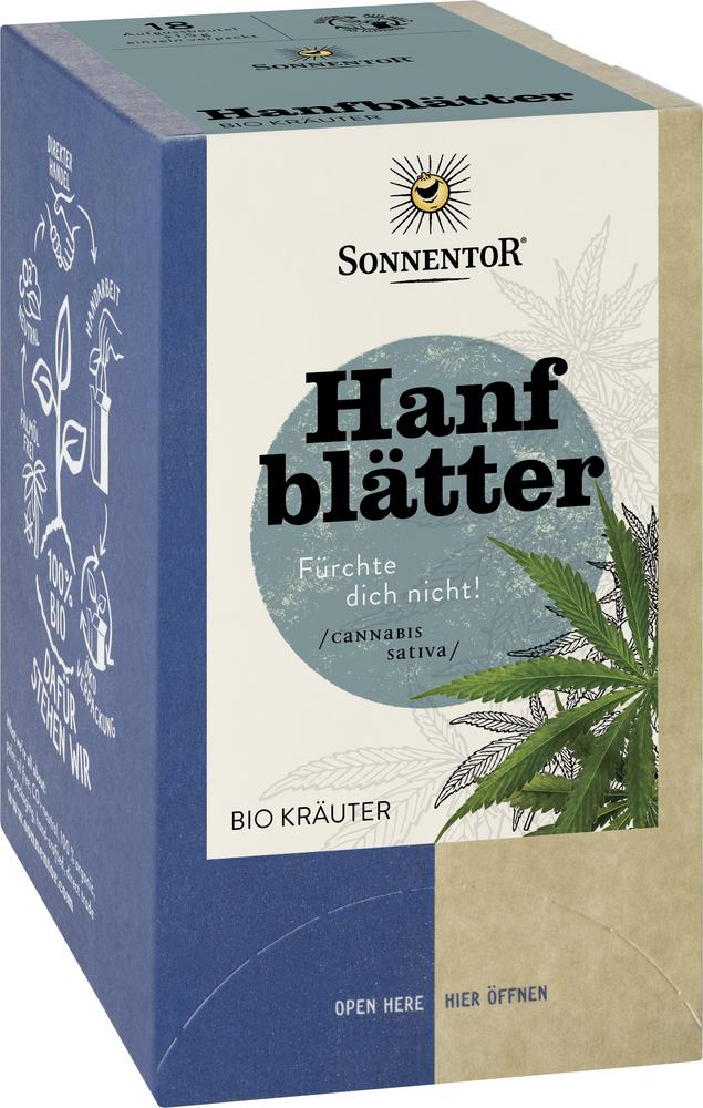 Hanfblätter Tee Doppelkammerbeutel 27 g