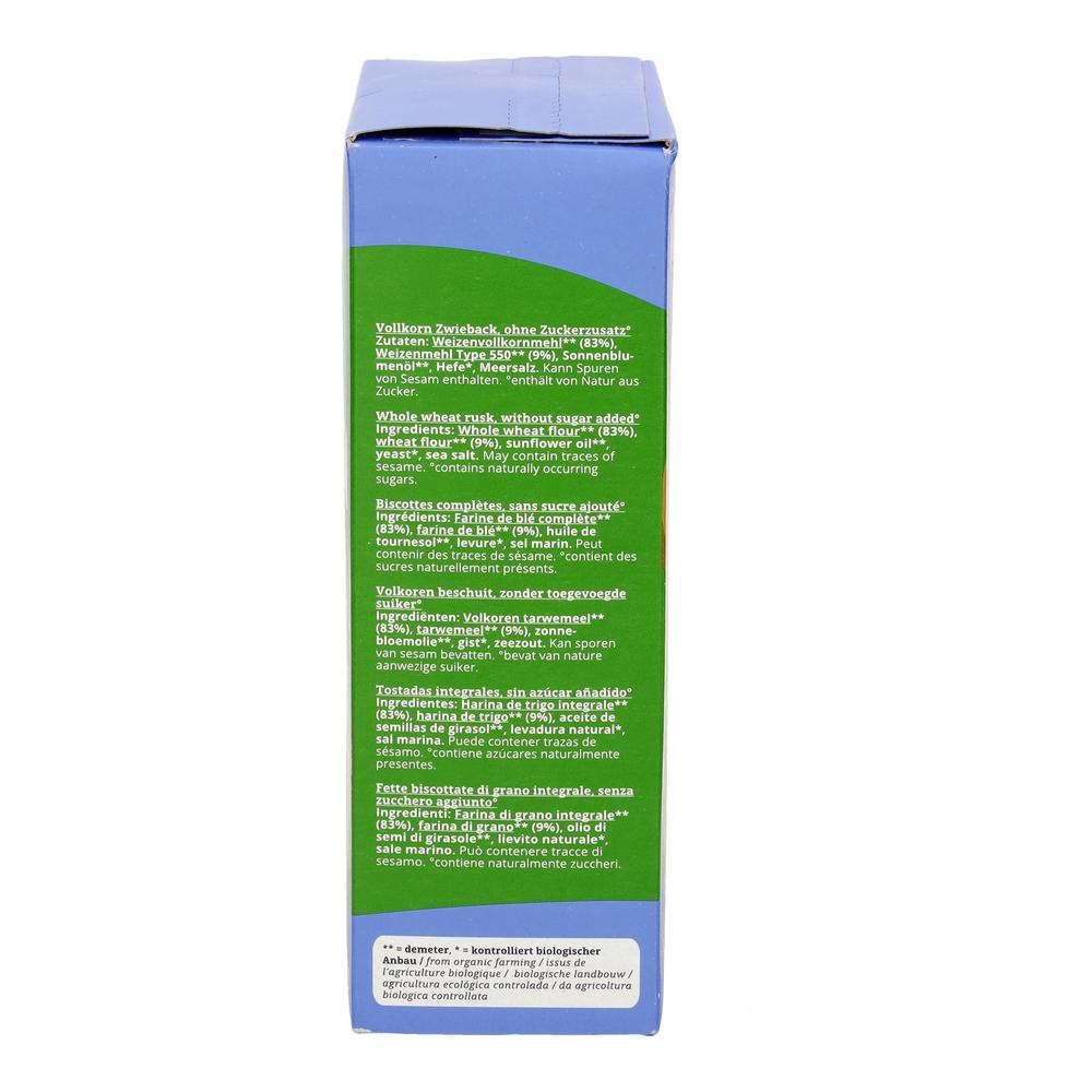 Weizen-VK Zwieback demeter 200 g