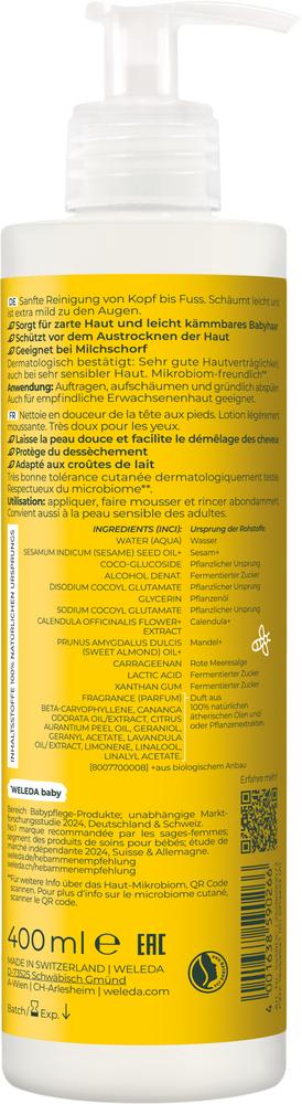 Calendula Waschlotion & Shampoo 400 ml