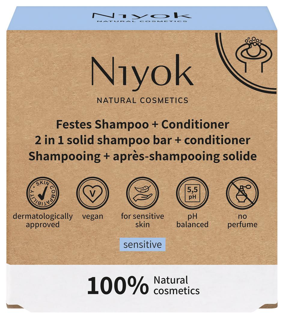 2in1 festes Shampoo & Conditioner Sensitiv 80 g