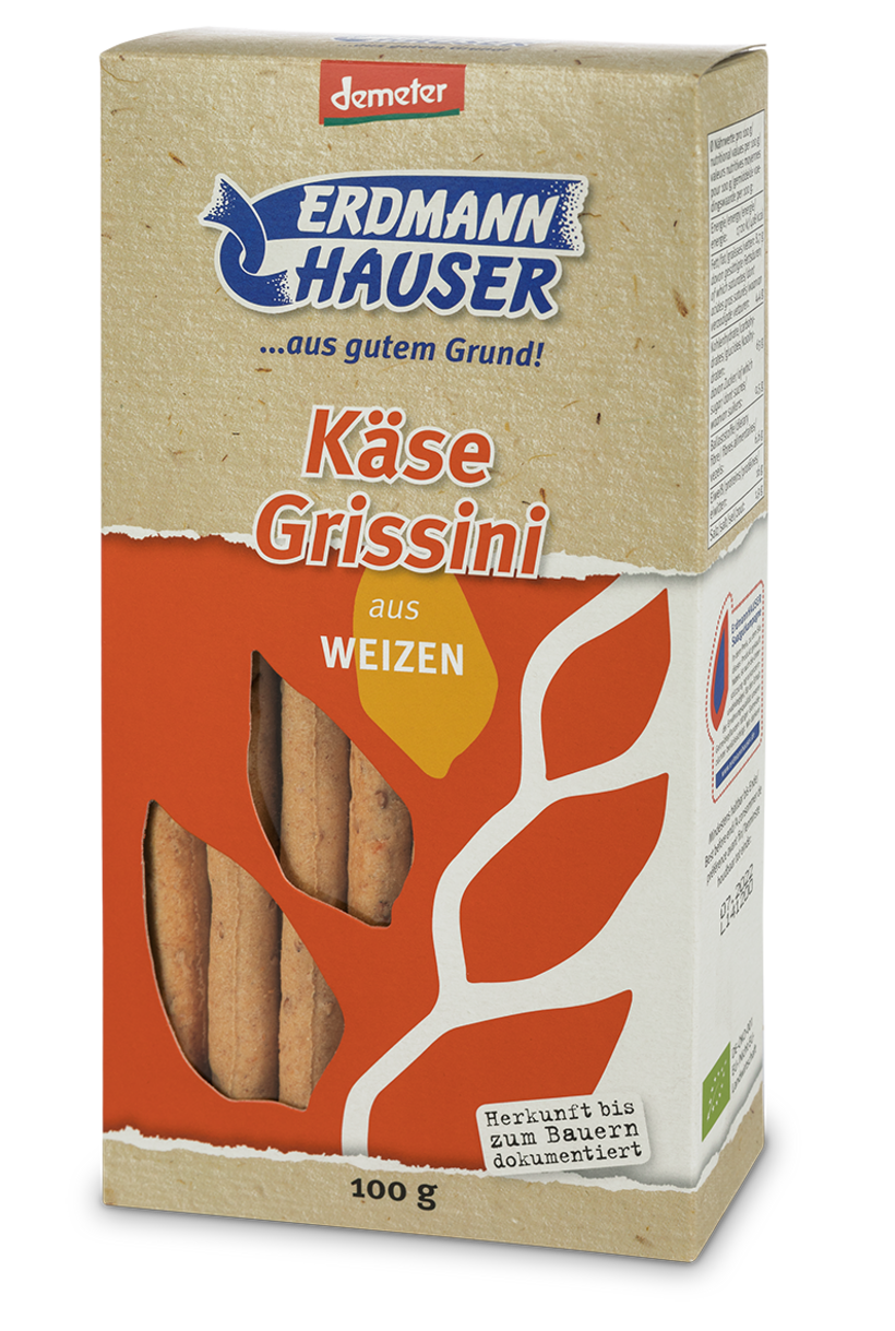 Käse-Grissini demeter 100 g