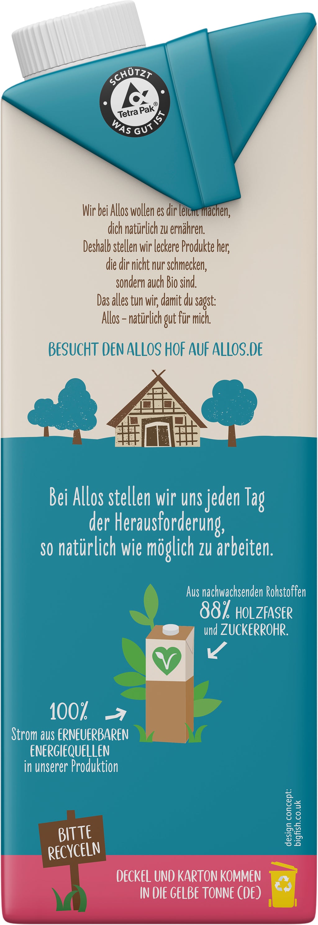 3 Nuss Macadamia Mandel Haselnuss Drink 1 l