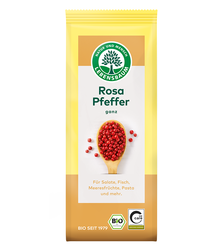 Pfeffer  rosa, ganz 25 g