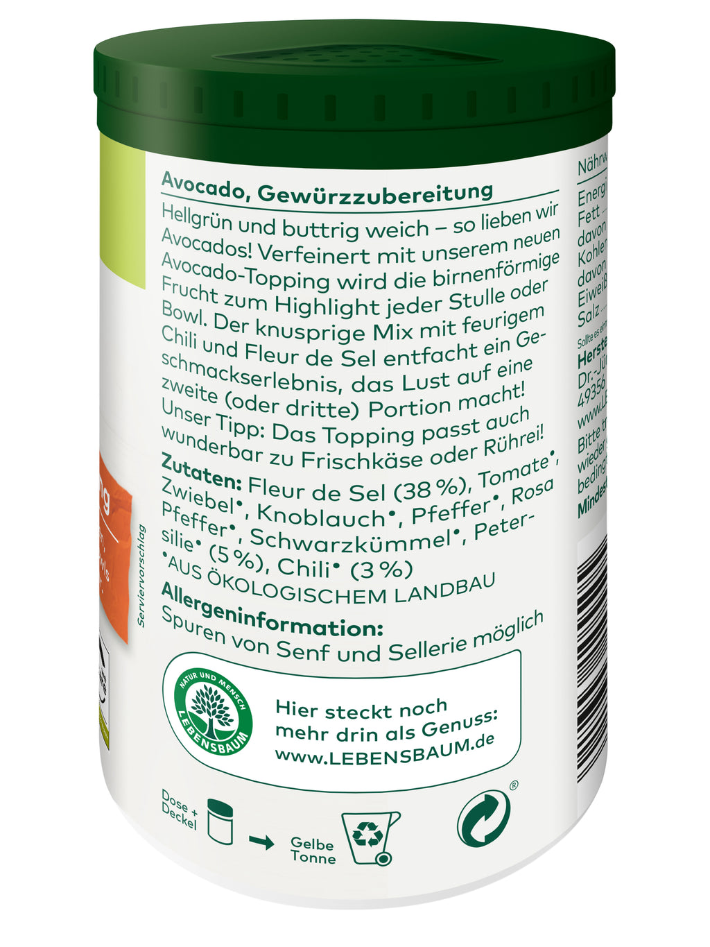 Avocado Gewürzmischung 100 g