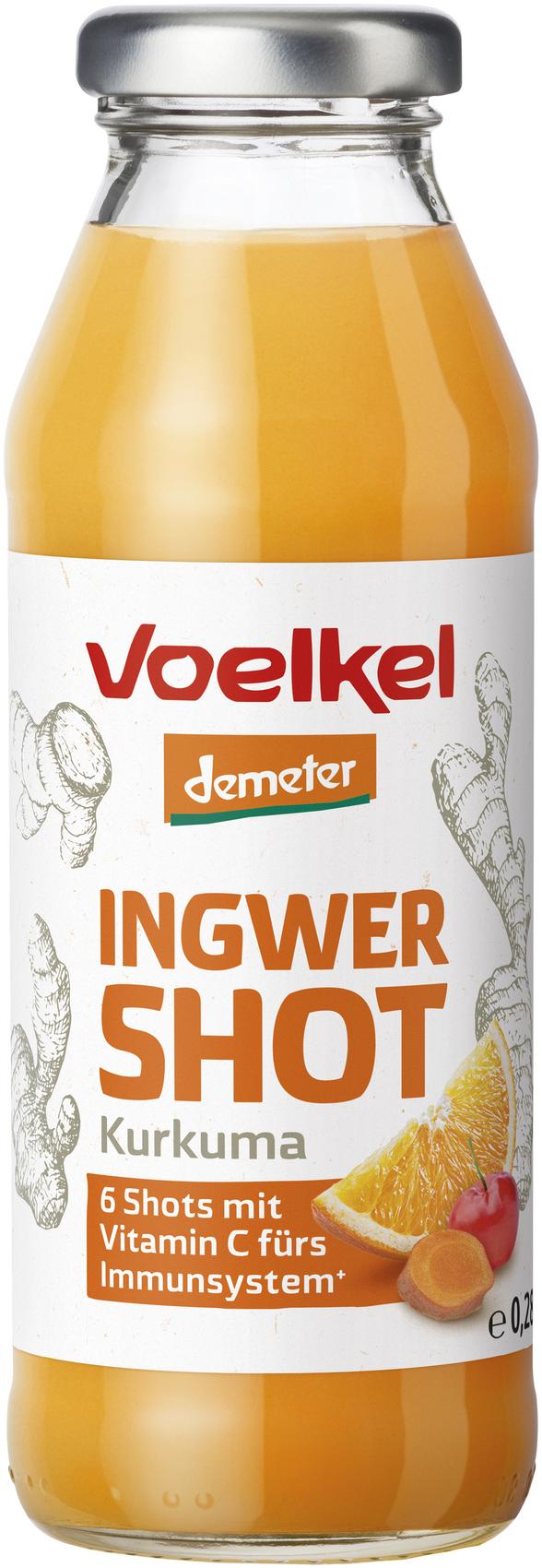 Shot Ingwer&Kurkuma demeter +Orangens.&Vit.C 280 ml