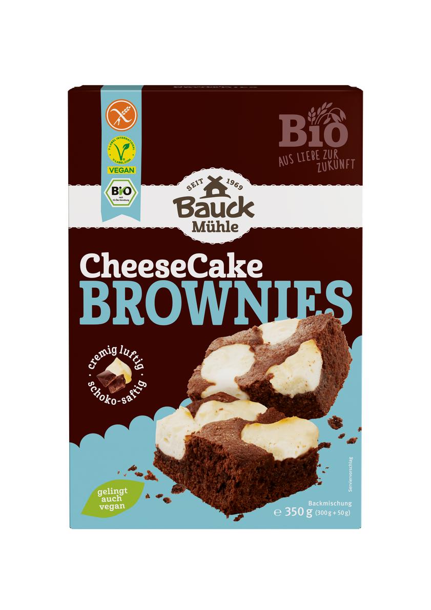 Backmischung Cheesecake Brownies 350 g