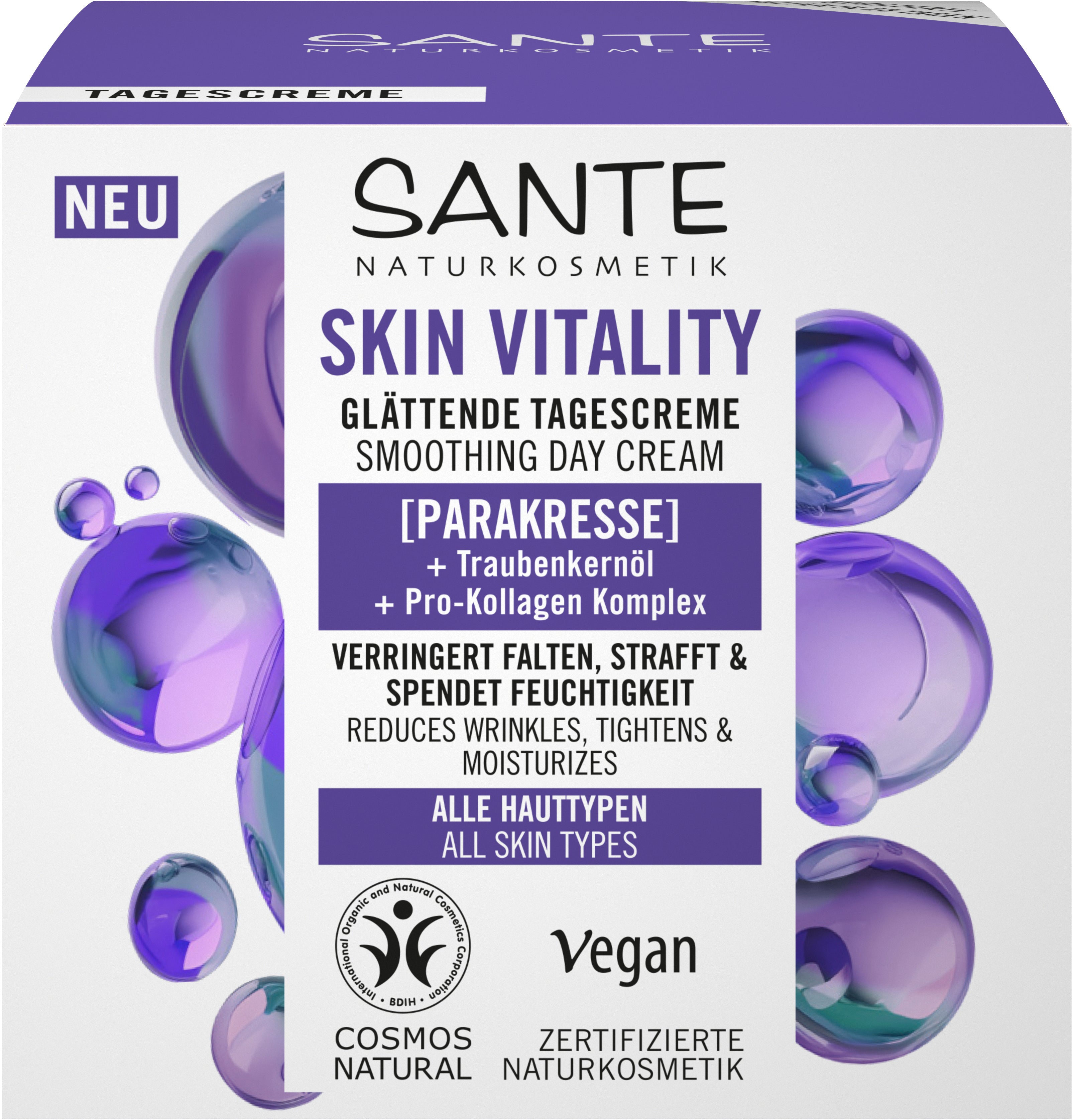 Glättende Tagescreme Skin Vitality 50 ml