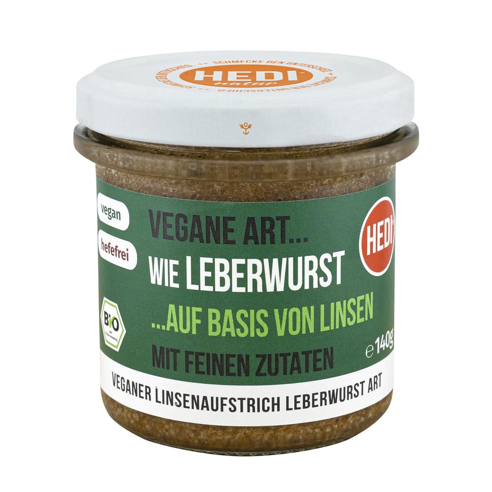 Vegane Art Leberwurst mit feinen Zutaten 140 g