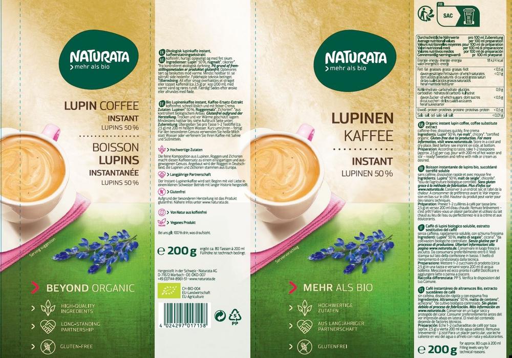 Lupinenkaffee Instant NFP 200 g