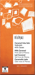 Caramel Inka-Salz Schokolade mit Kokosblütenzucker 80 g