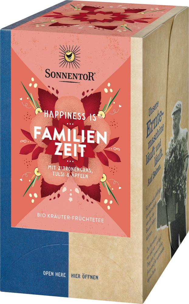 Happiness is Familienzeit Tee Doppelkammerbeutel 27 g
