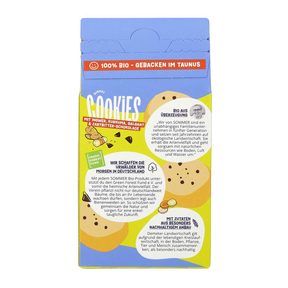 3 Ingwer-Dinkel Cookies demeter 150 g