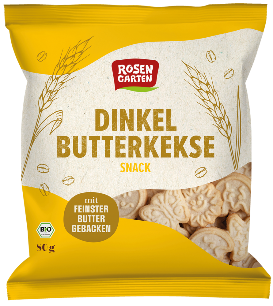 Dinkel Butterkekse Snack 80 g