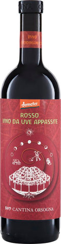 Rosse da uve Appassite Rouge demeter Cantina Orsog 750 ml