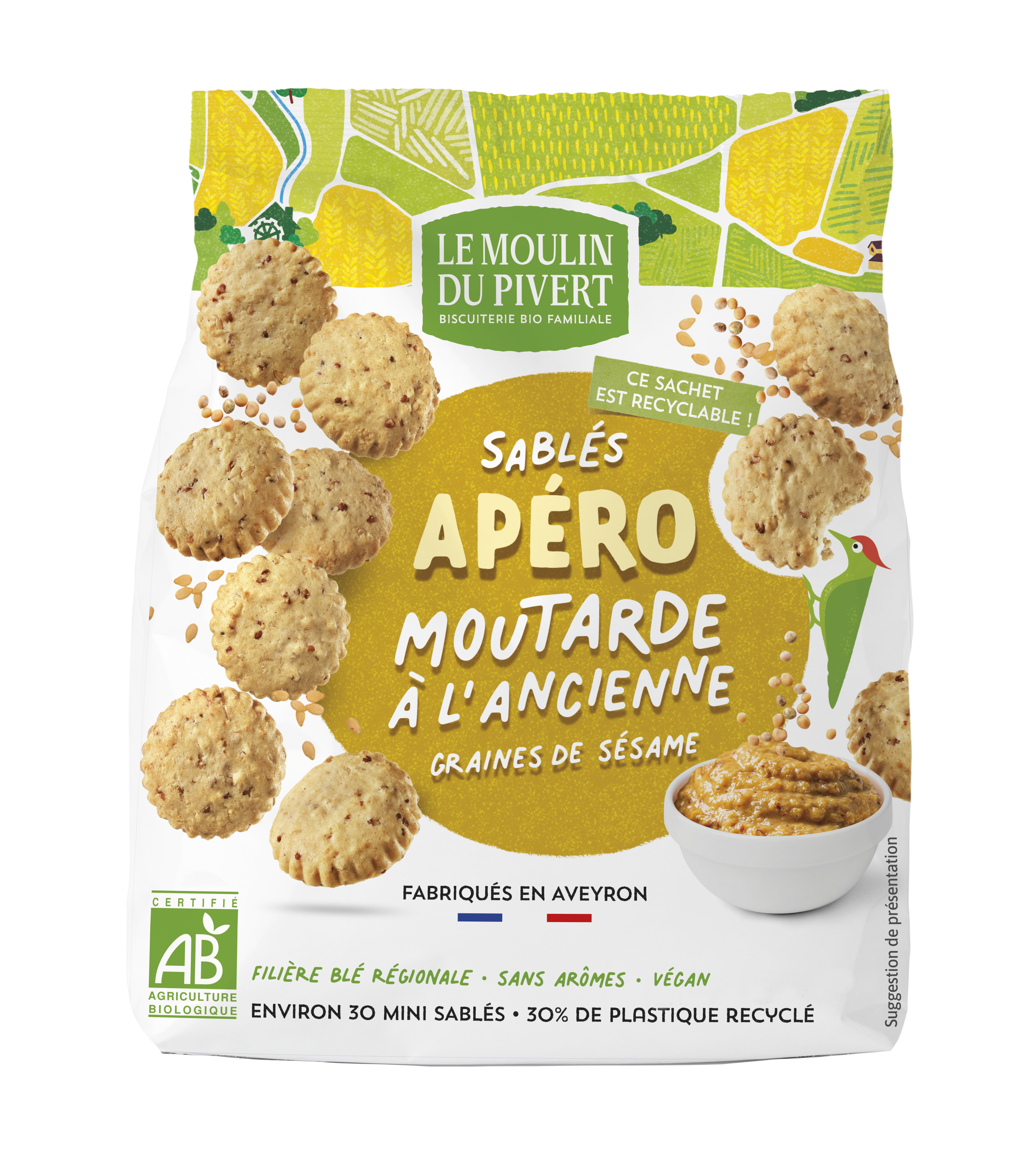 Kekse mit traditionellem Senf 100 g