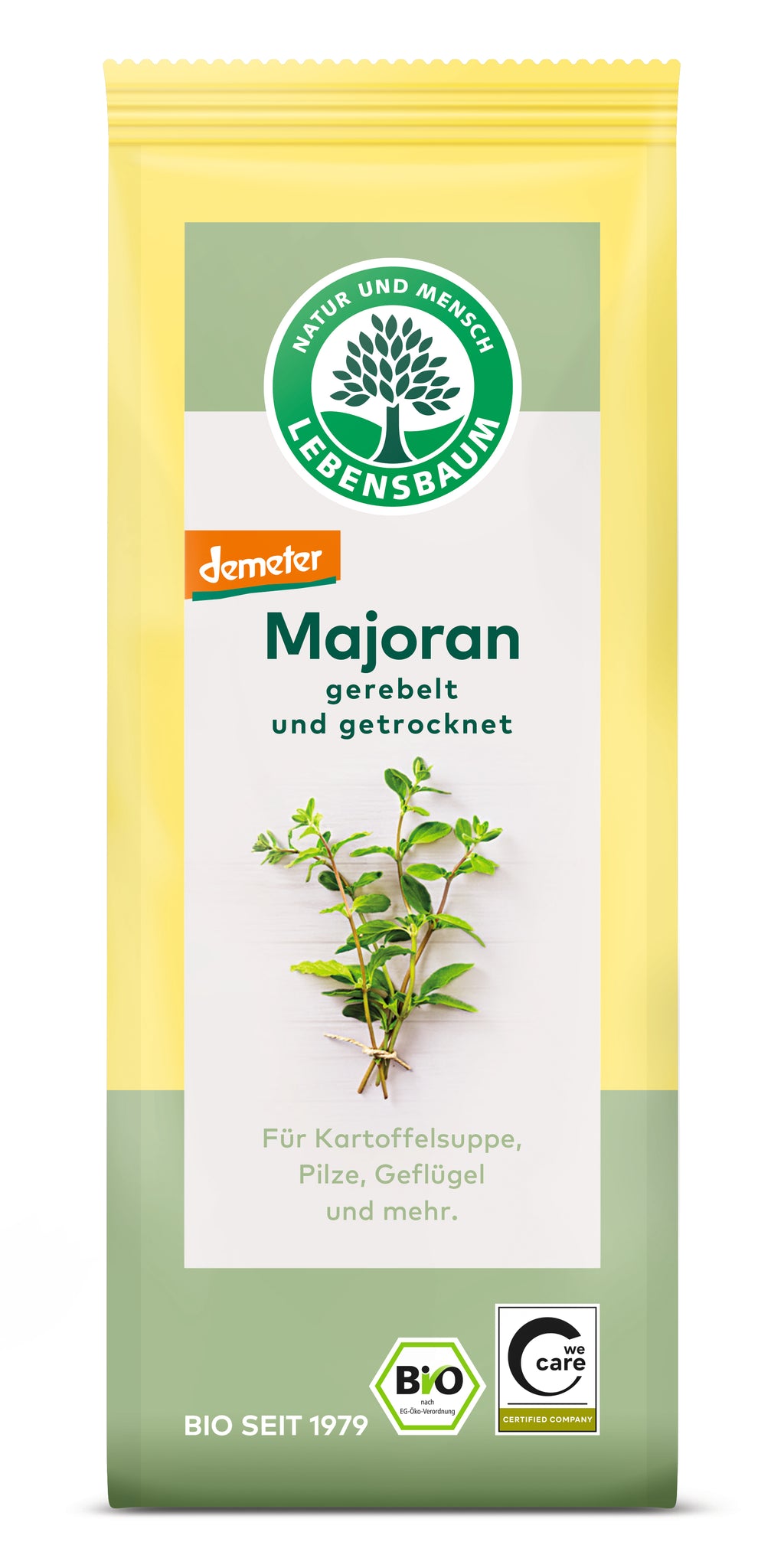 Majoran gerebelt demeter 12,5 g