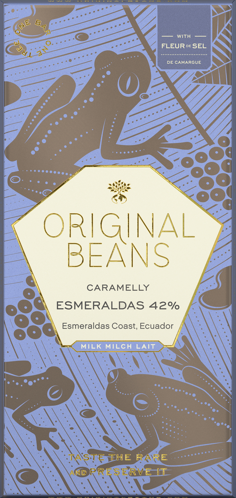 Esmeraldas Milk Ecuador 42% Kakao 70 g