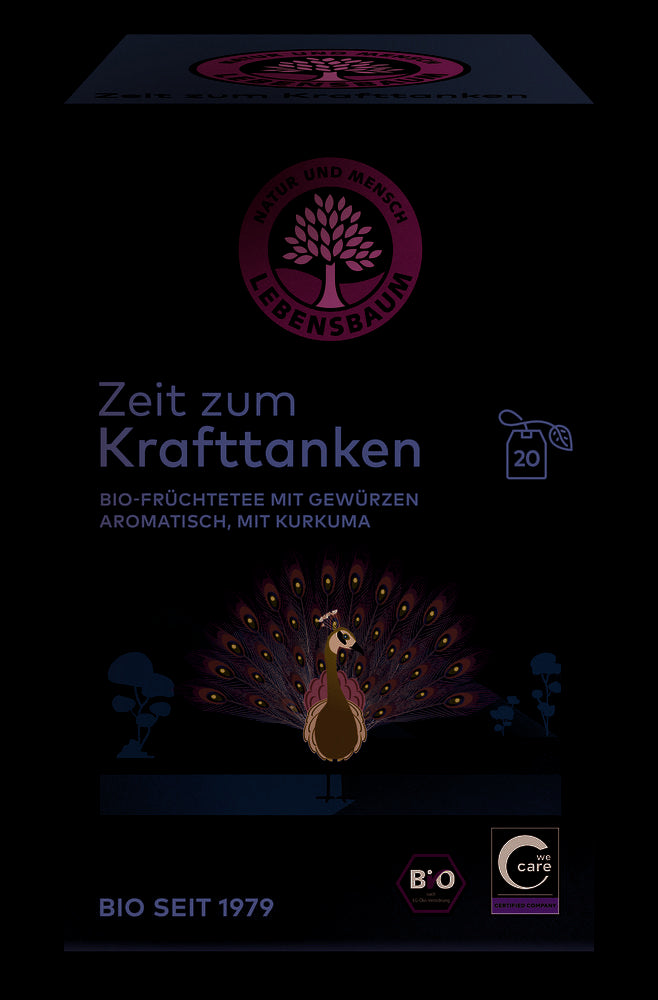 Zeit zum Krafttanken Früchtetee 40 g