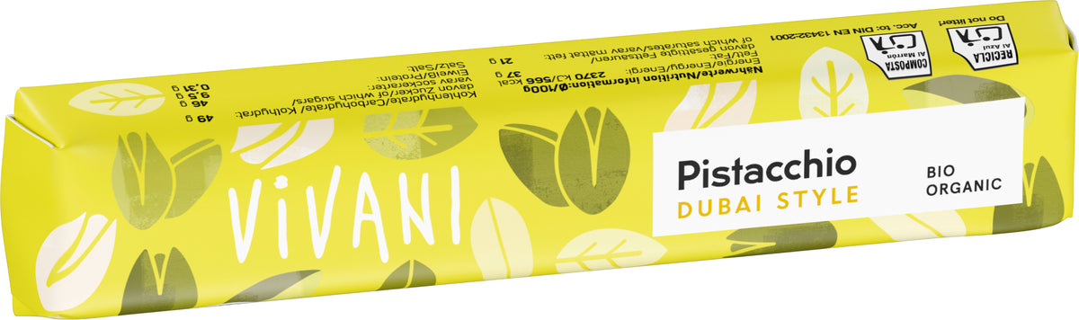 Pistacchio Dubai Style Riegel 40 g