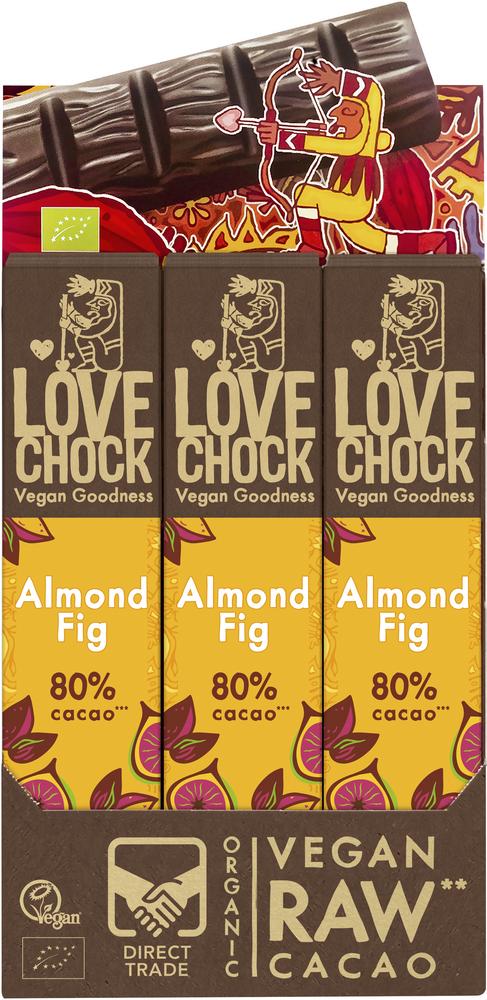 Almond Fig Mandel Feige 81% Kakao 40 g