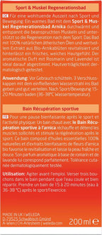 Sport & Muskel Regenerationsbad Arnika 200 ml