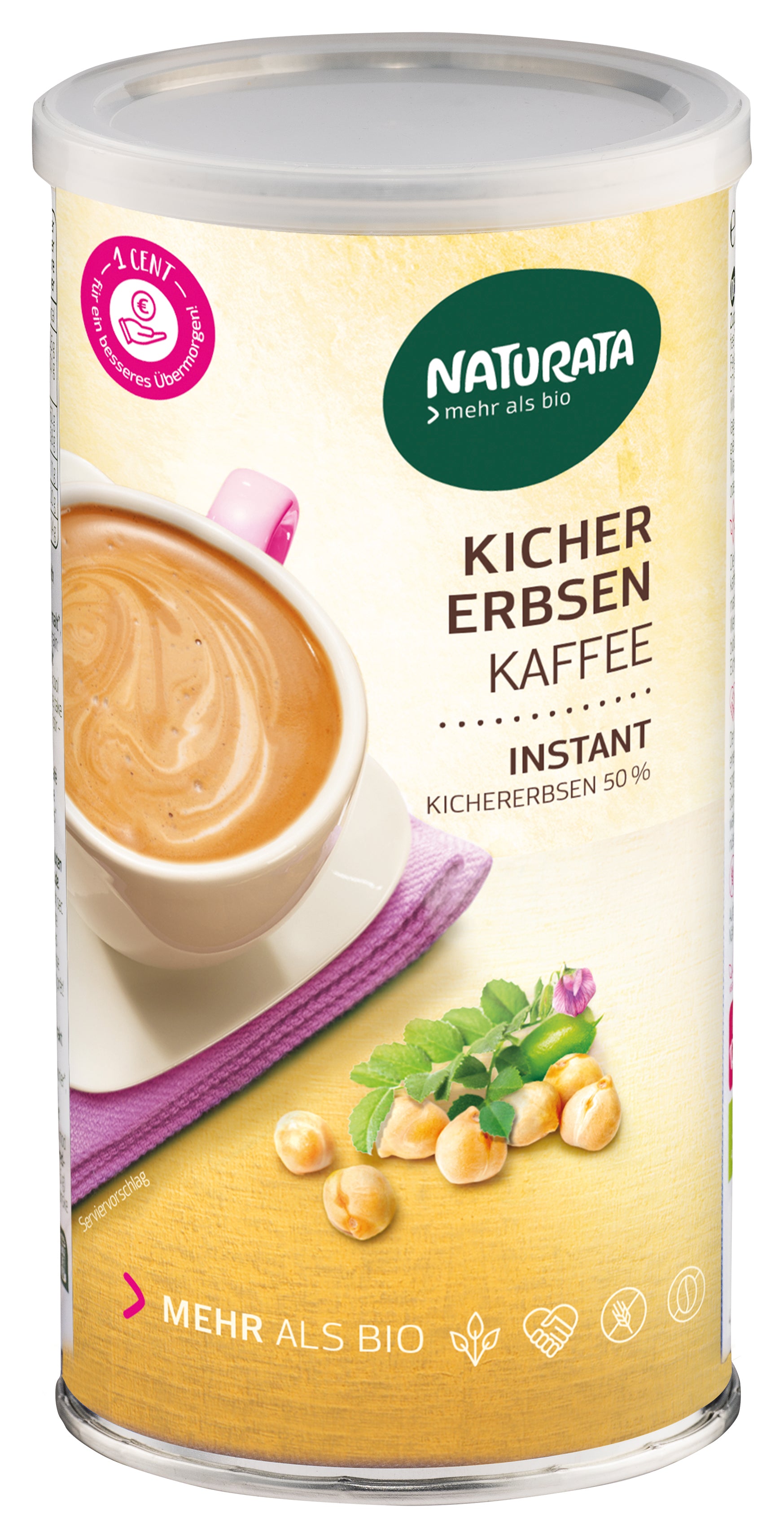 Kichererbsenkaffee instant  Dose 100 g