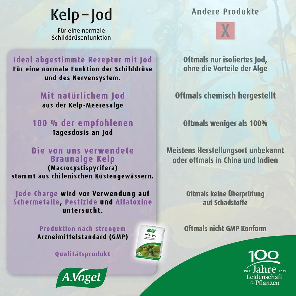 Kelp Jod Tabletten 120Stk