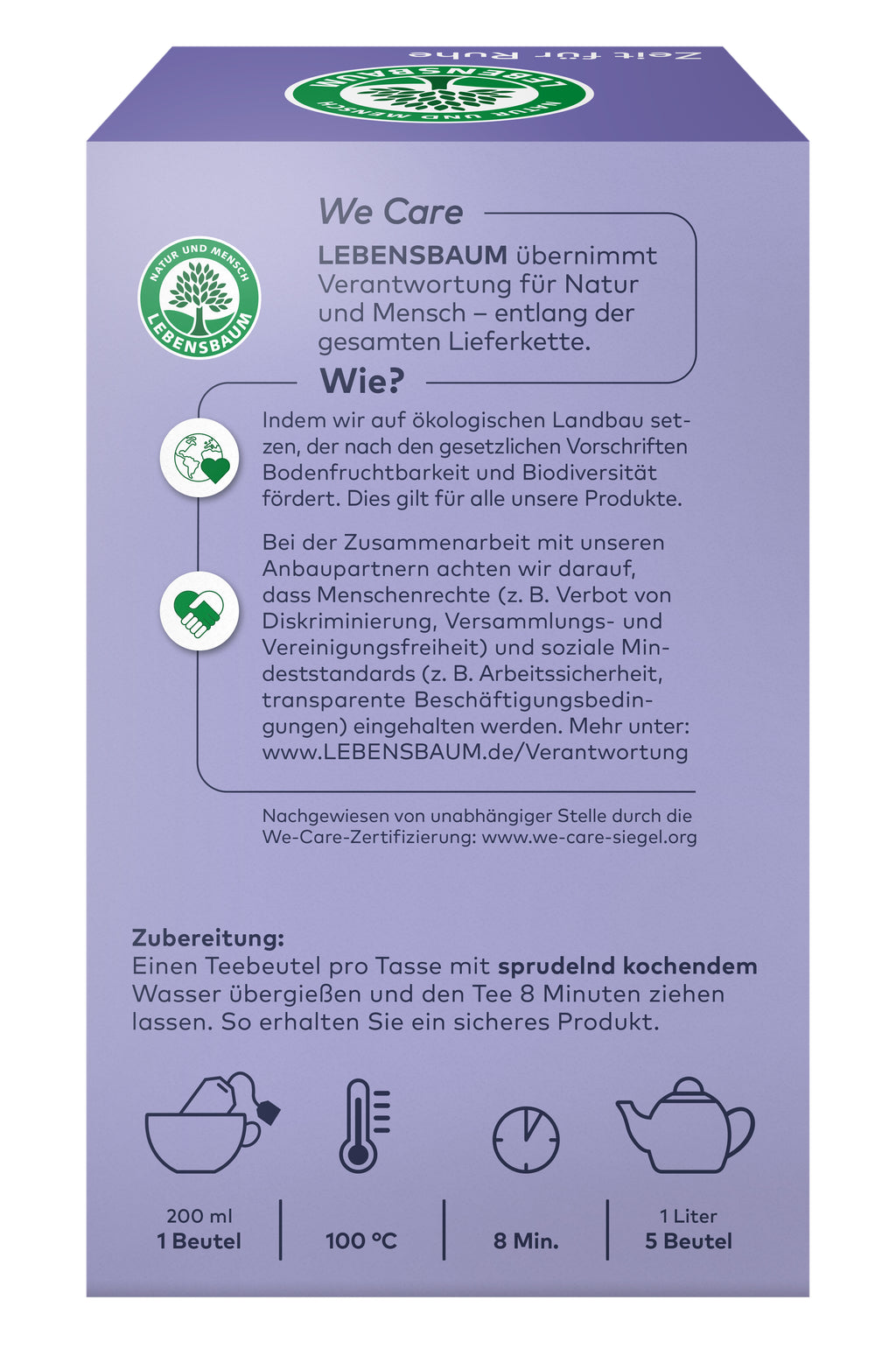 Zeit für Ruhe Kräutertee 30 g