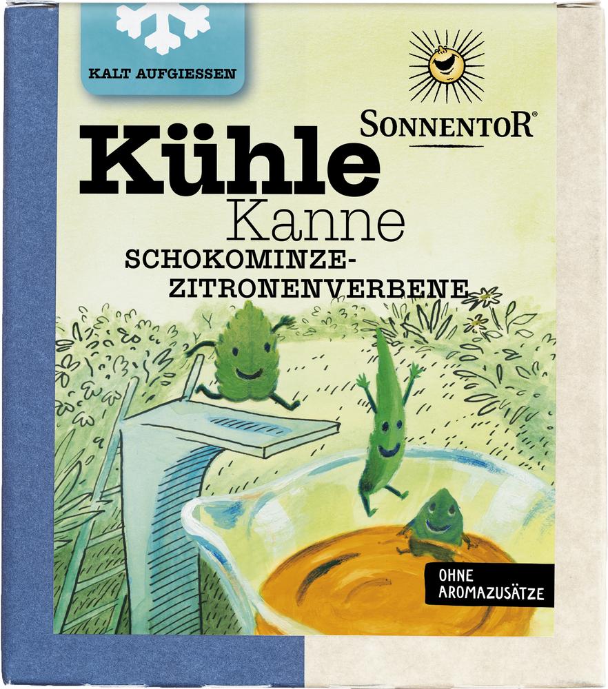 Kühle Kanne Schokominze Zitronenverbene Tee 32 g