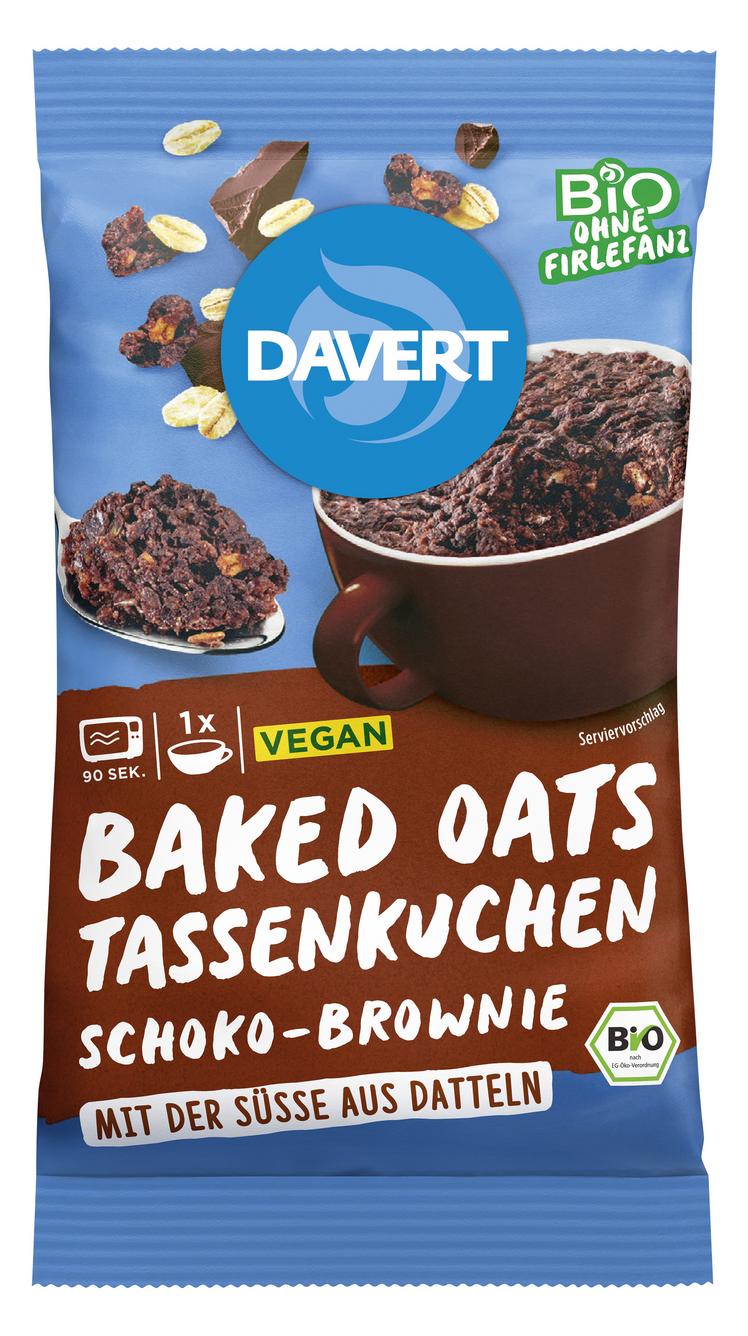 Baked Oats Tassenkuchen Schoko-Brownie 71 g