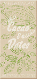 Cacao & Dates White Pistachio Schokolade 90 g