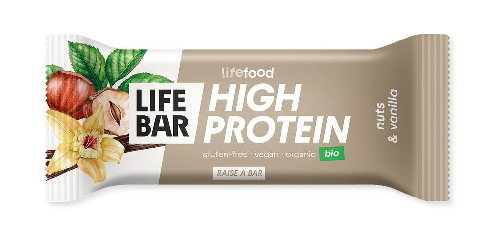 Lifebar Protein Nuts&Vanilla Nuss-Vanille-Riegel 40 g