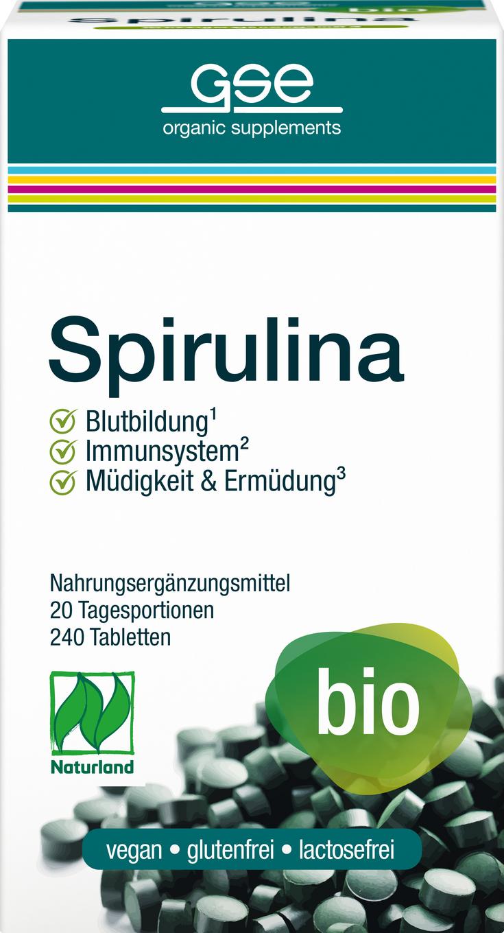 Spirulina Pur Tabletten ? 500mg 240Stk