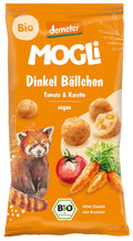 Dinkel-Bällchen Tomate & Karotte demeter Knabberge 40 g