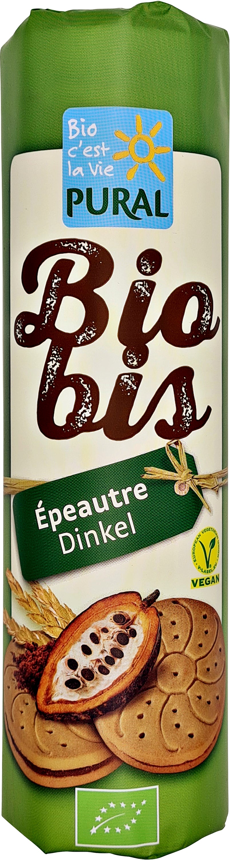 Biobis Dinkel Doppelkeks mit Kakaofüllung 300 g