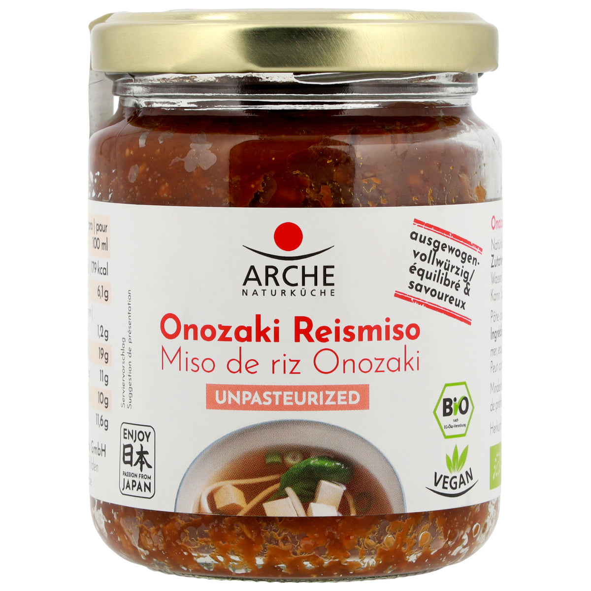 Onozaki Reismiso unpasteurisiert 250 g