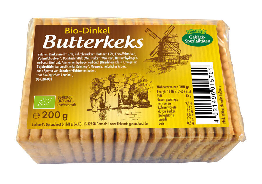 Dinkel-Butterkeks 200 g
