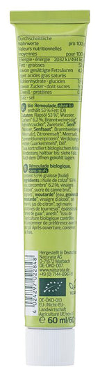 Vegane Remoulade mit Rapsöl  Tube 60 ml
