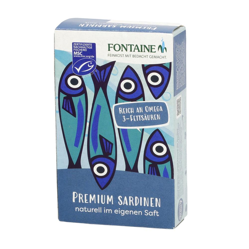 Sardinen MSC naturell 120 g