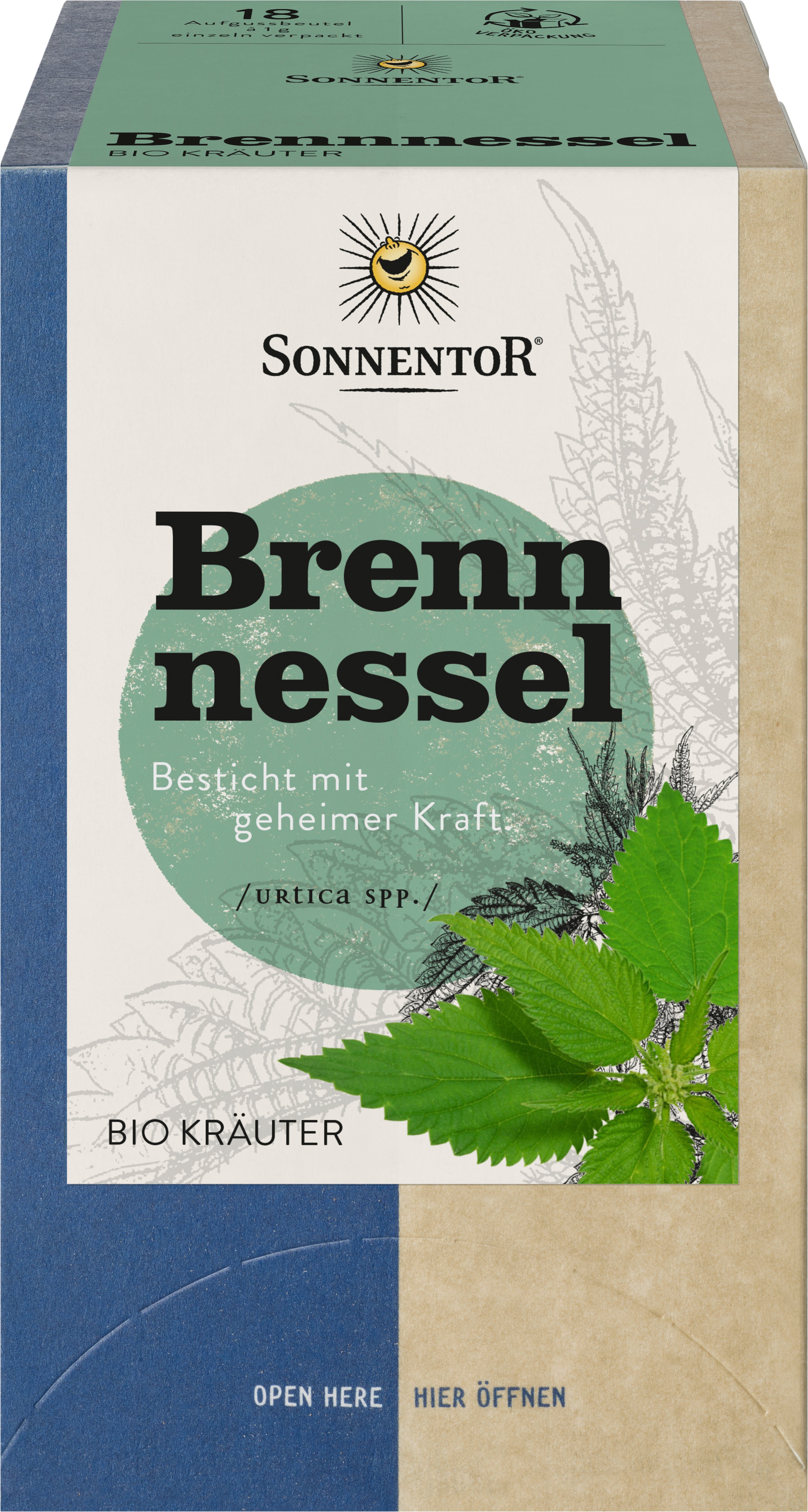 Brennnessel Tee Doppelkammerbeutel 18 g
