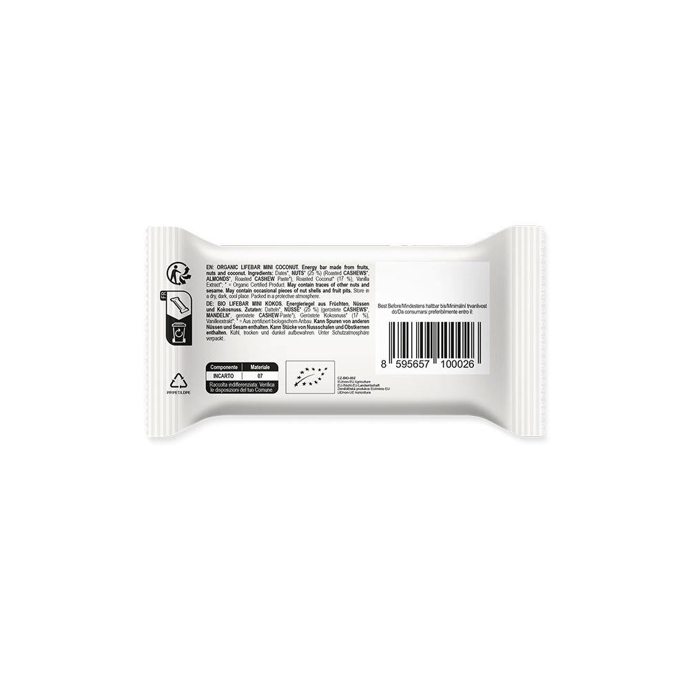 Lifebar Coconut Mini Energieriegel 25 g