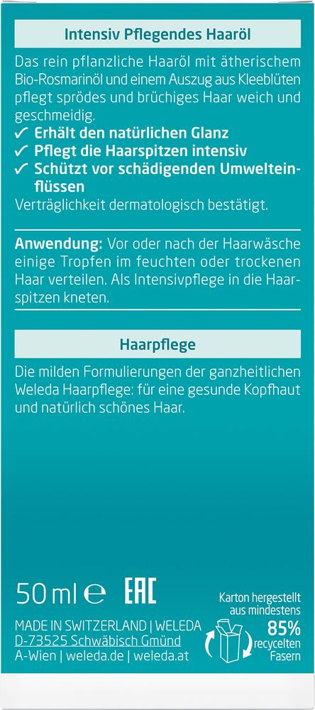 Intensiv pflegendes Haaröl 50 ml