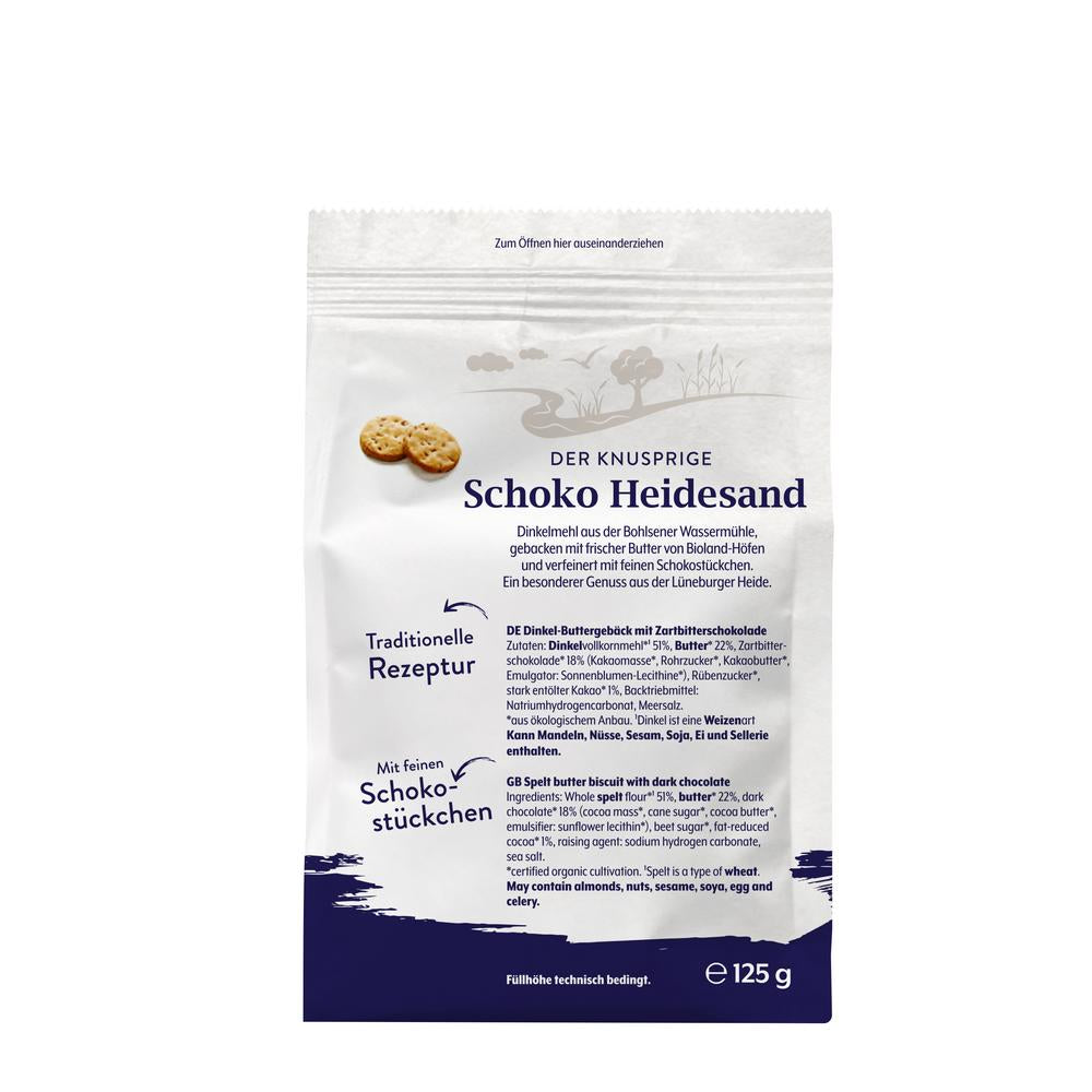 Dinkel-Schoko-Heidesand 125 g