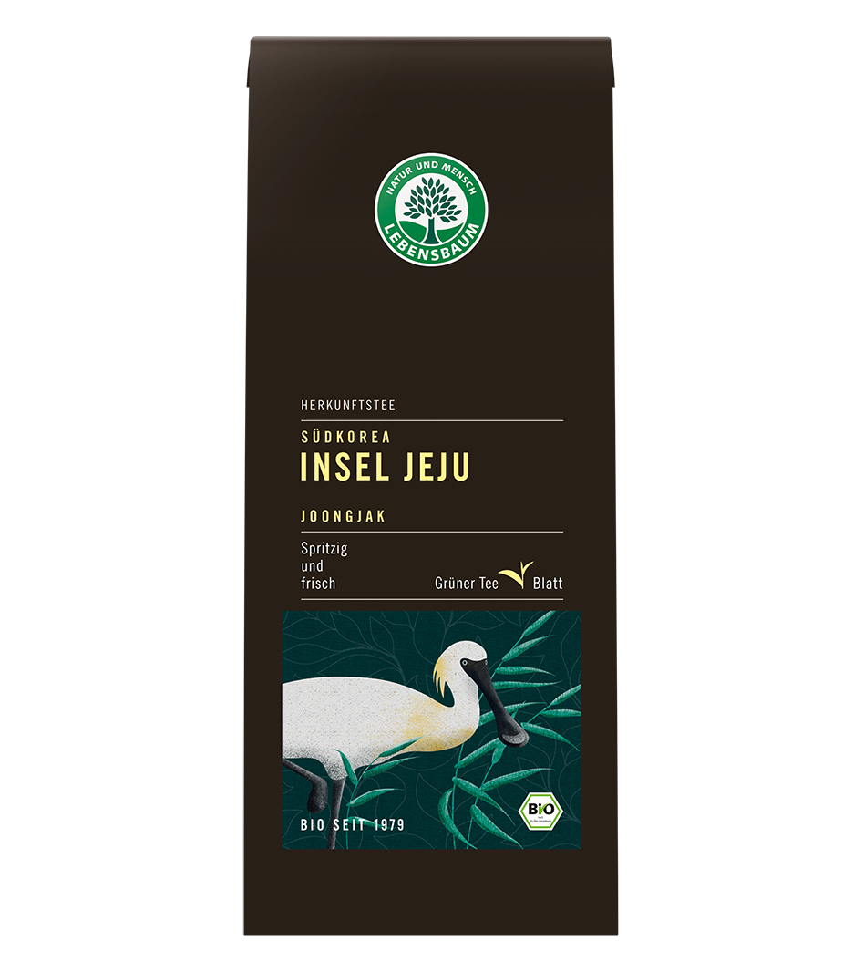 Insel Jeju Joongjak Grüner Tee 90 g