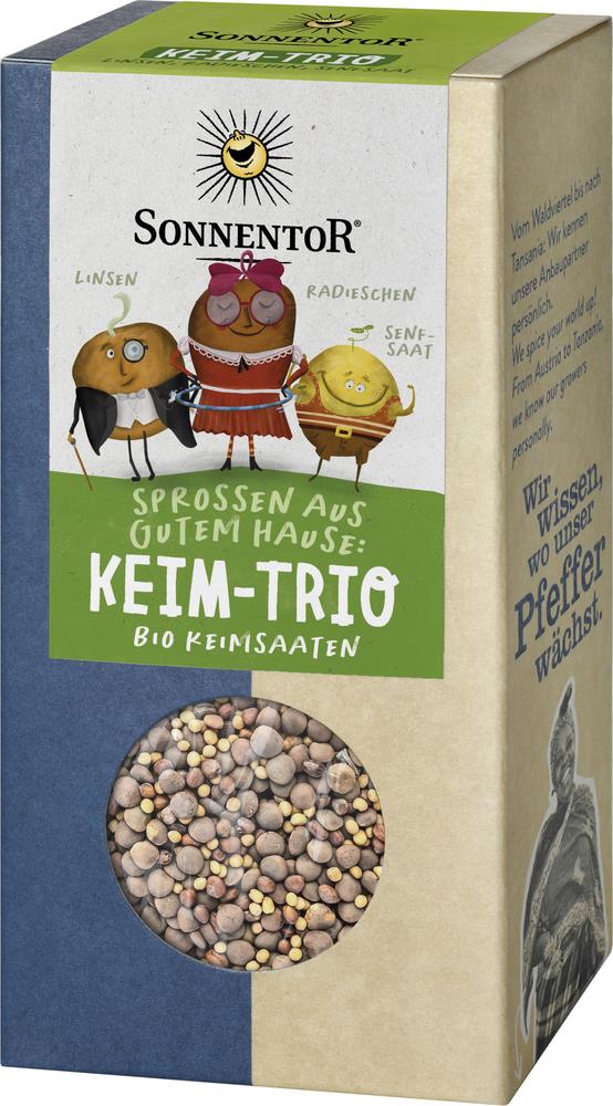Keim Trio - Linsen  Radieschen  Senf 120 g