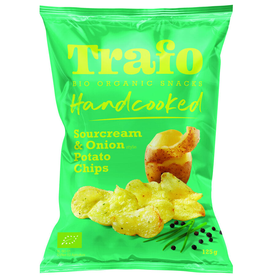 Handcooked chips Sourcream & Onion 125 g