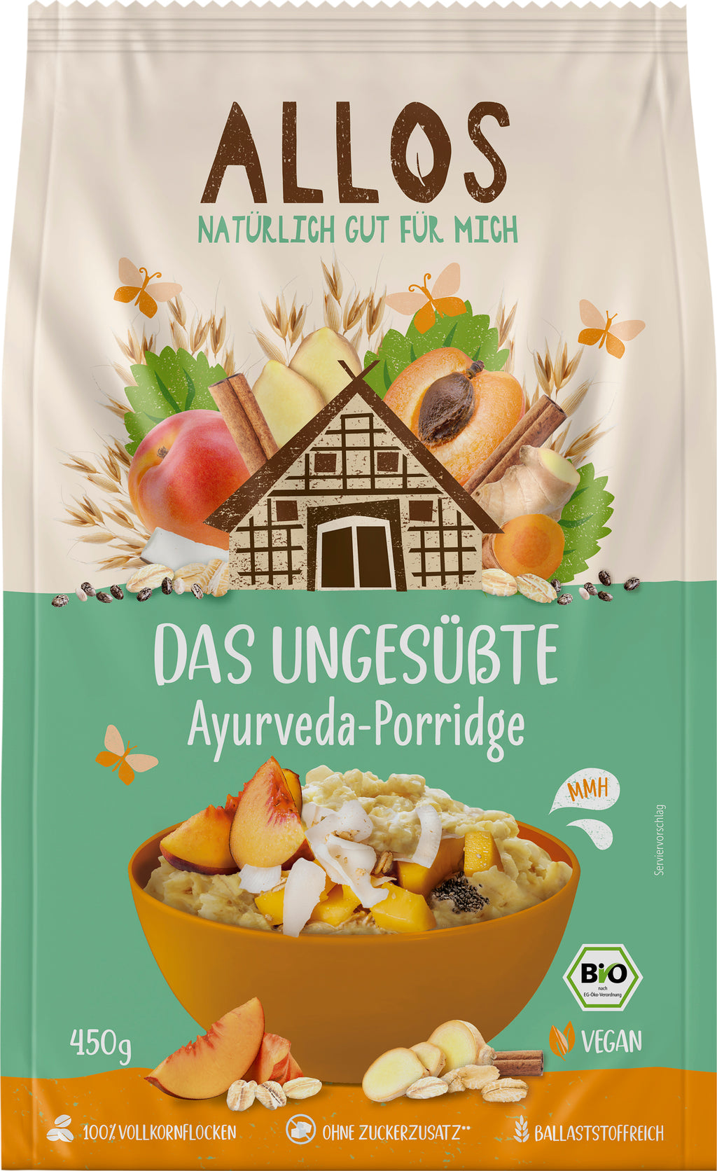 Der Ungesüsste Ayurveda Brei 450 g