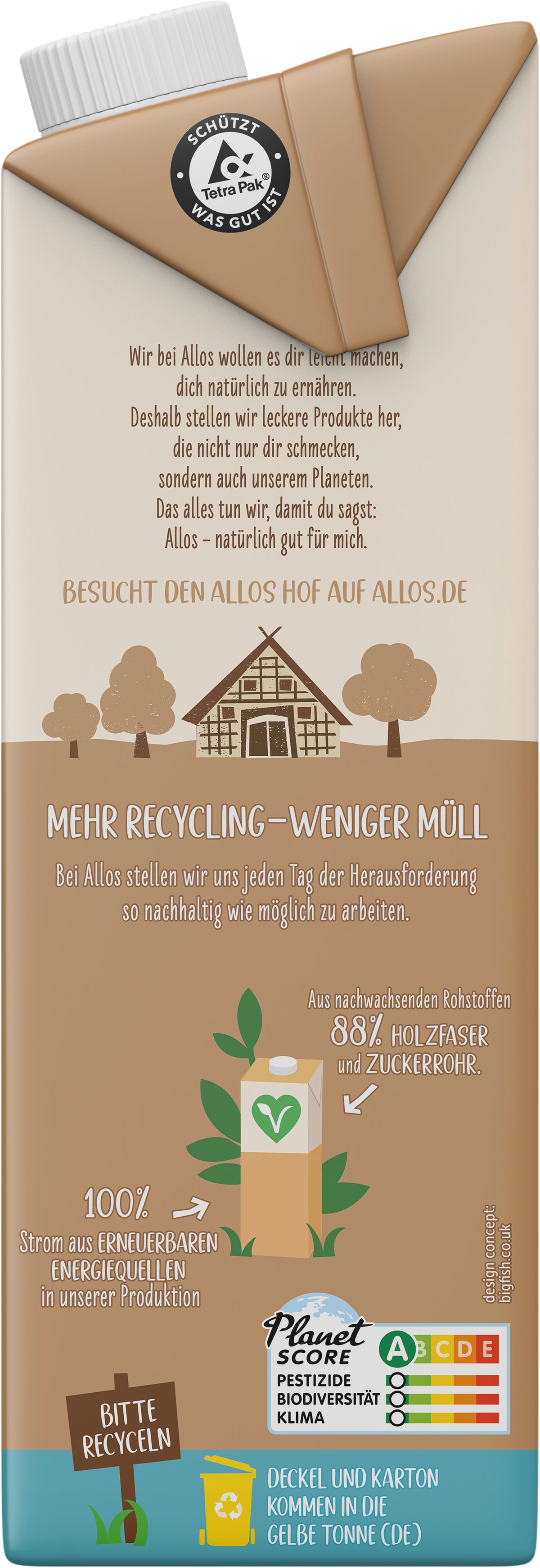 Hafer Drink naturell 1 l